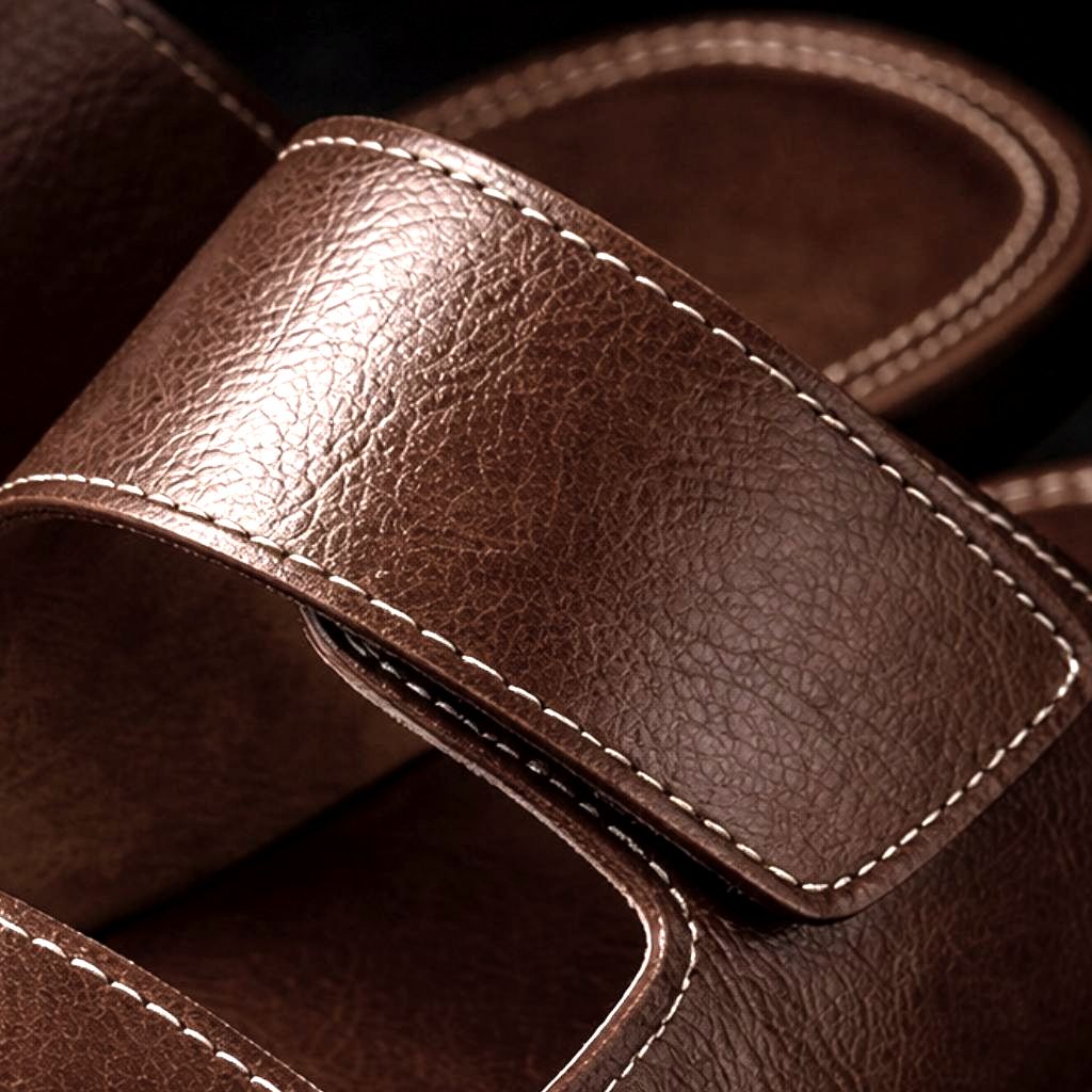 Leather Slides