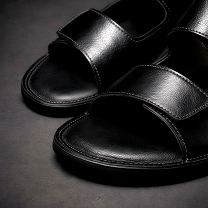 Leather Slides