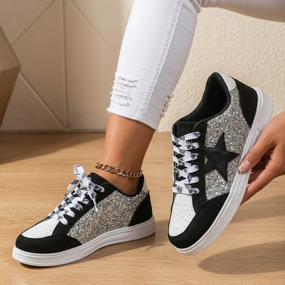 Star Glitter Sneakers