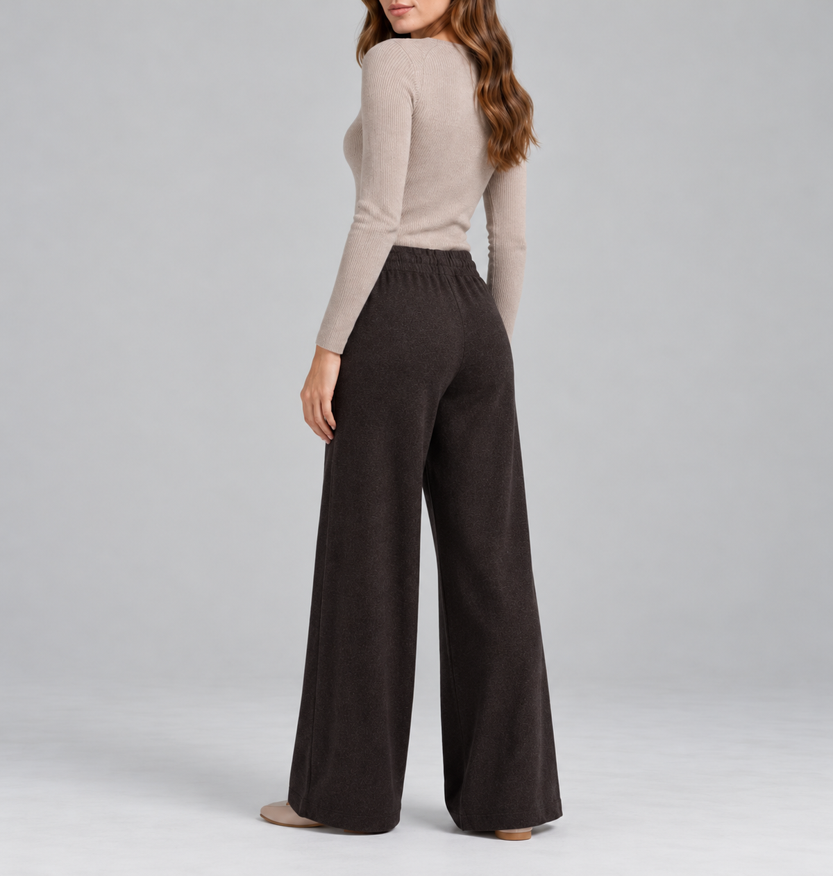 Women's Soft Wide Leg Drawstring Lounge Pants