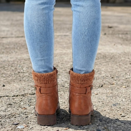 ⏐Leather Ankle Boots