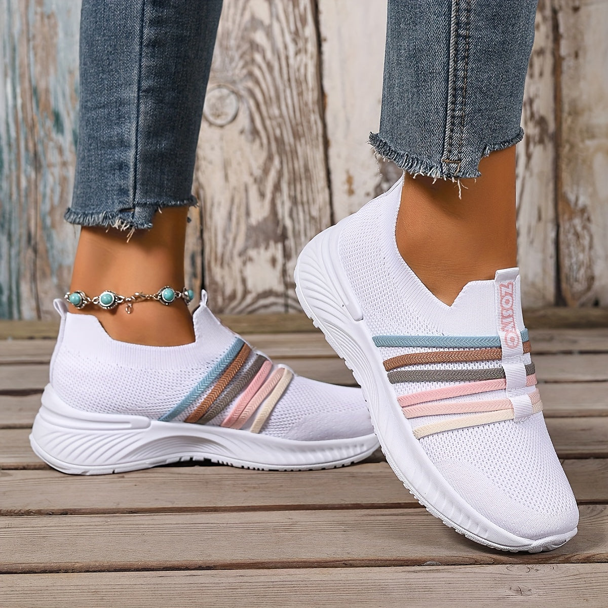 Slip-On Walking Shoes