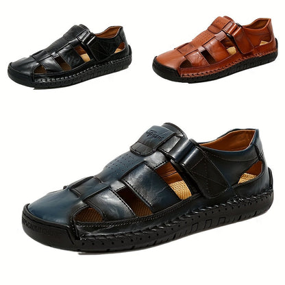 Men's Leather Walking Sandals