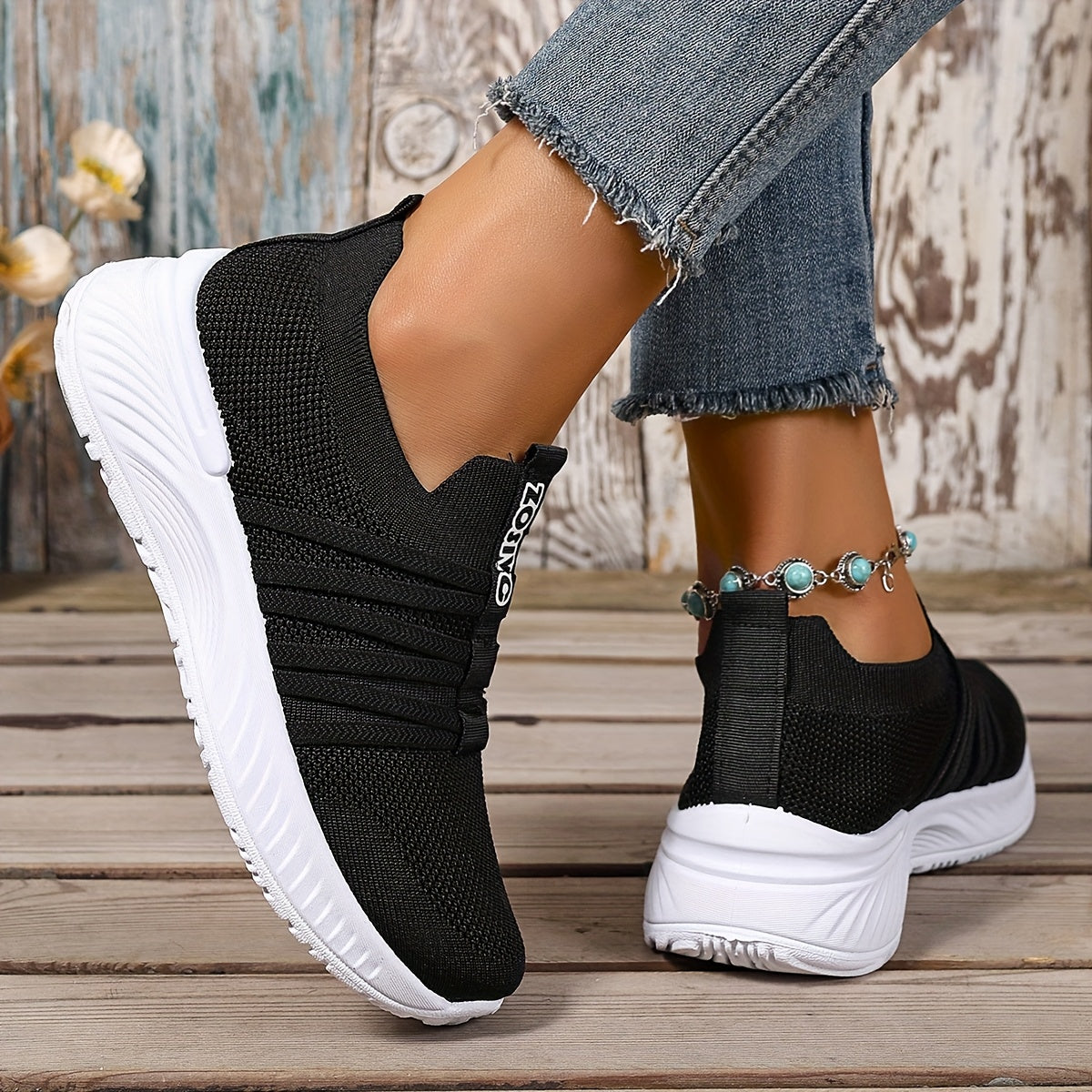 Slip-On Walking Shoes