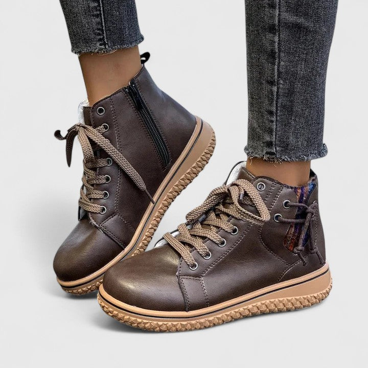 Women's Lace-Up Ankle Boots