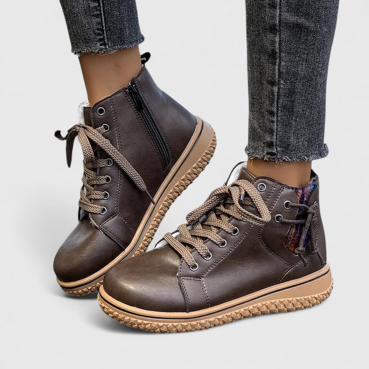 Women's Lace-Up Ankle Boots