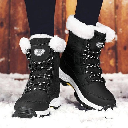 Mid Calf Waterproof Snow Boots