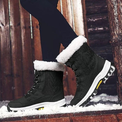 Mid Calf Waterproof Snow Boots