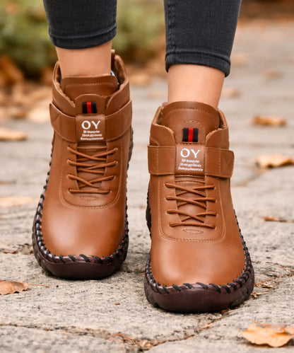 Women's Leather Ankle Boots