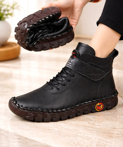 Women's Leather Ankle Boots