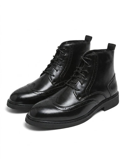 │ Men's Brogue Ankle Boots