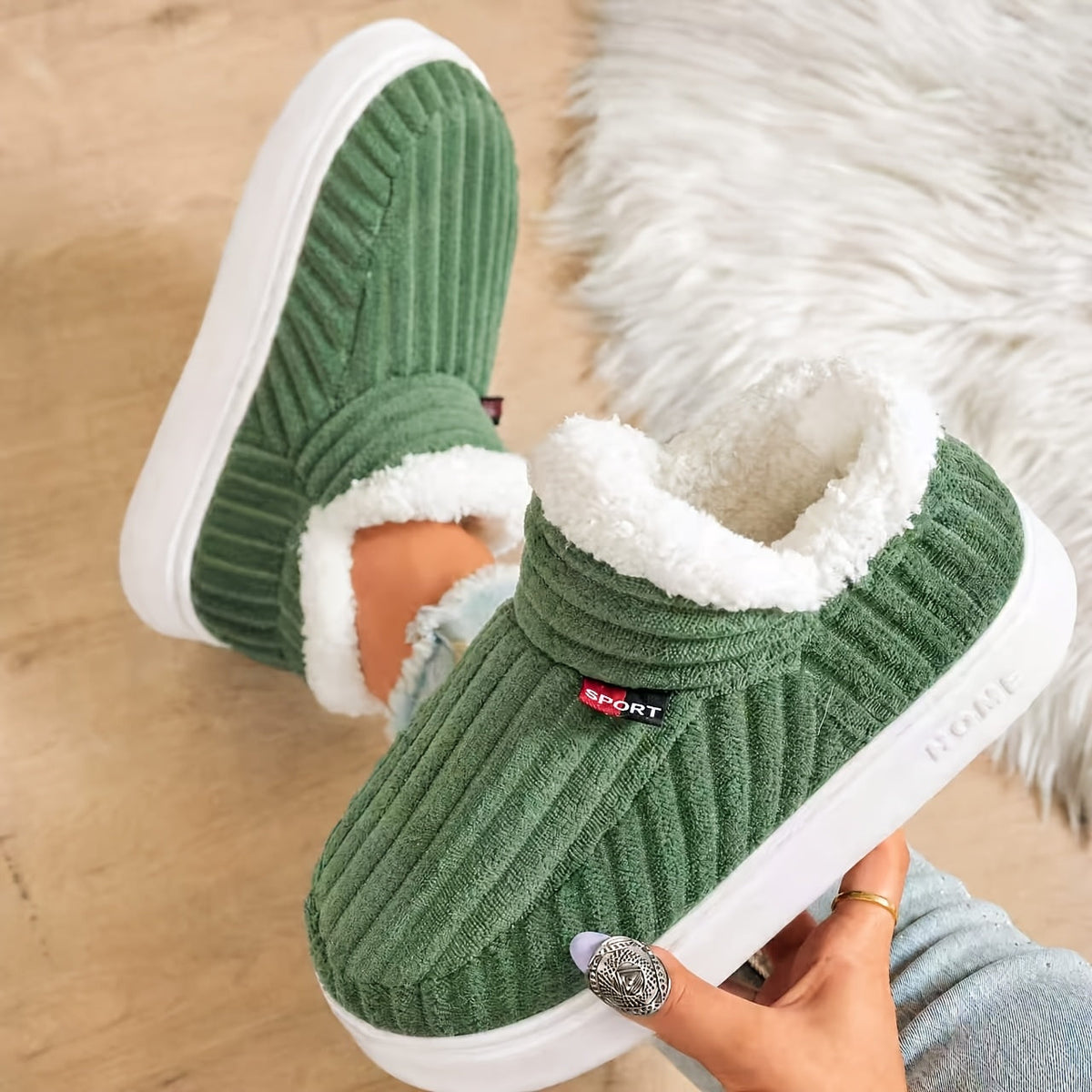 Warm Slipper Boots