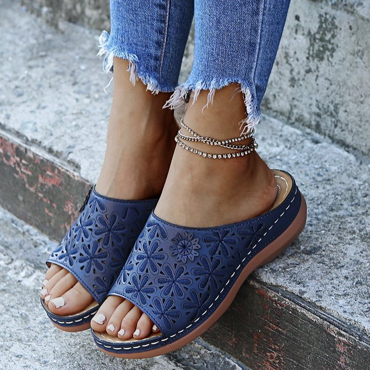 Leather Orthopedic Arch-Support Sandals