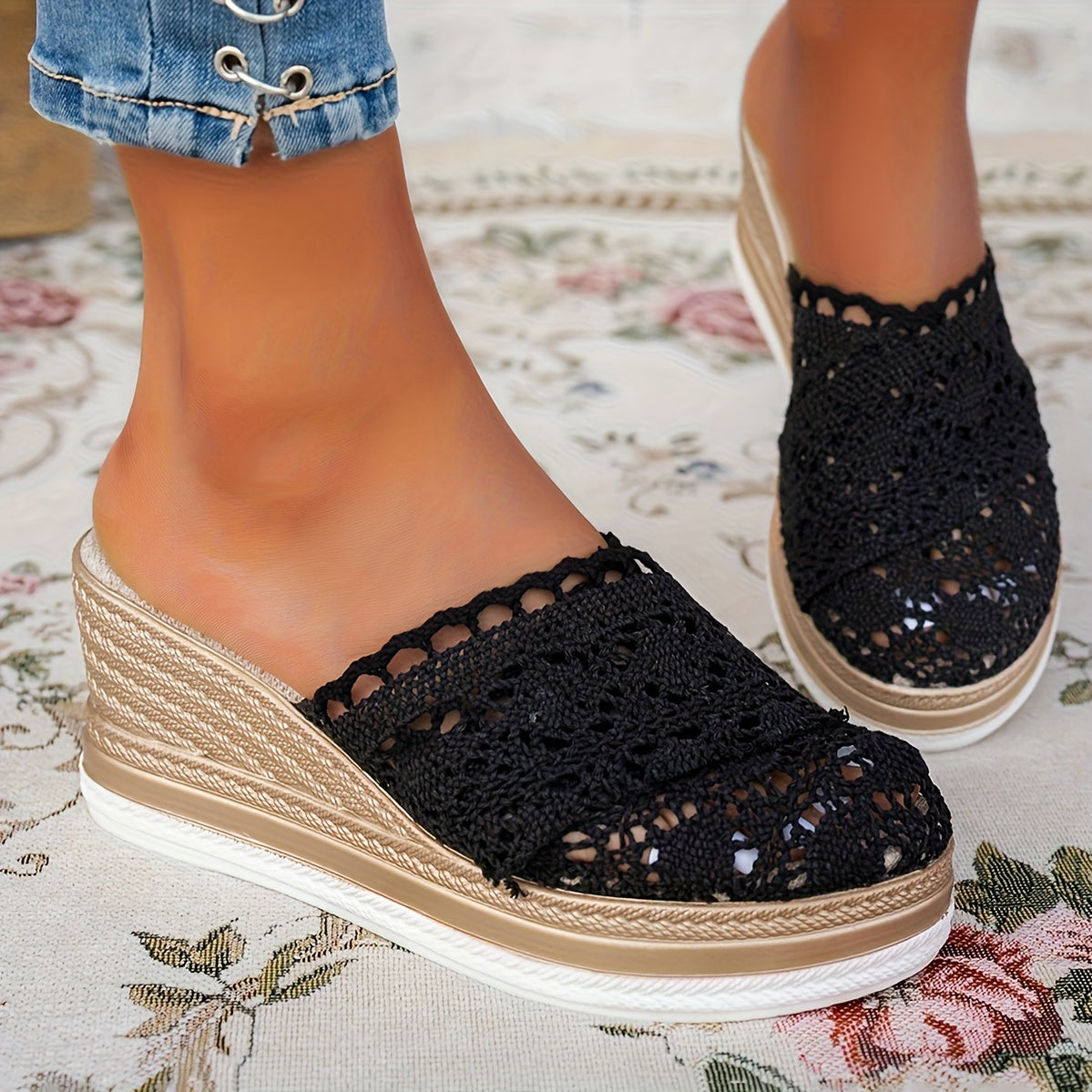 Espadrille Wedge Sandals