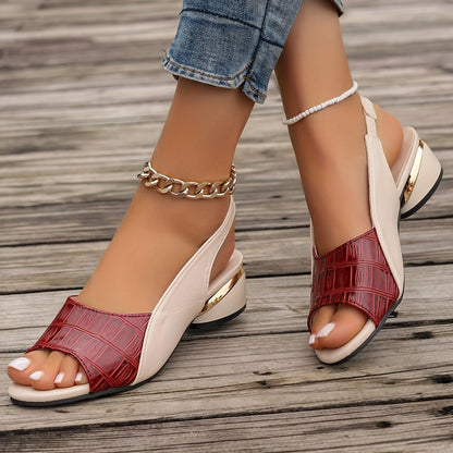 Open Toe Heeled Sandals