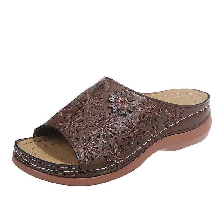 Leather Orthopedic Arch-Support Sandals