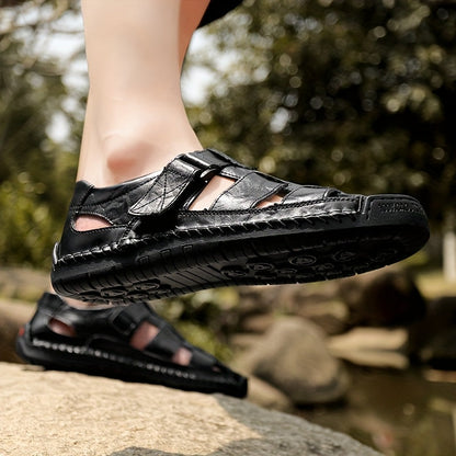 Men's Leather Walking Sandals
