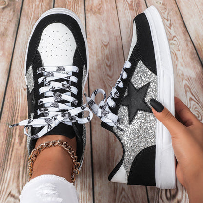 Star Glitter Sneakers