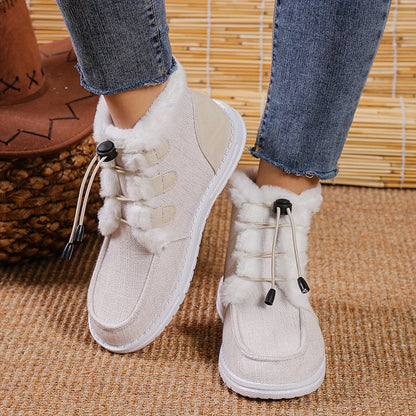 Fleece-Lined Winter Shoes