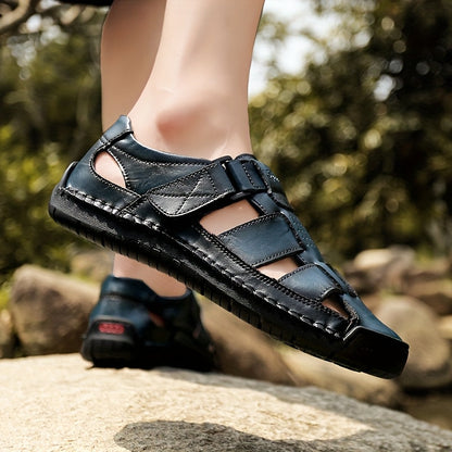Men's Leather Walking Sandals