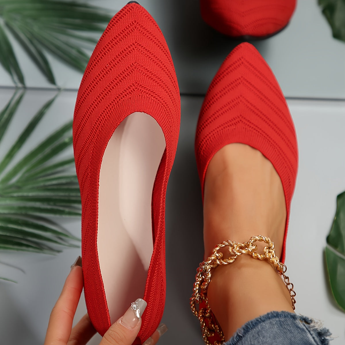 Orthopedic Pointed Flats