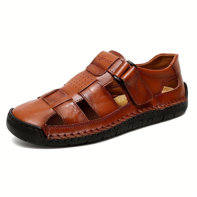 Men's Leather Walking Sandals