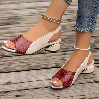 Open Toe Heeled Sandals