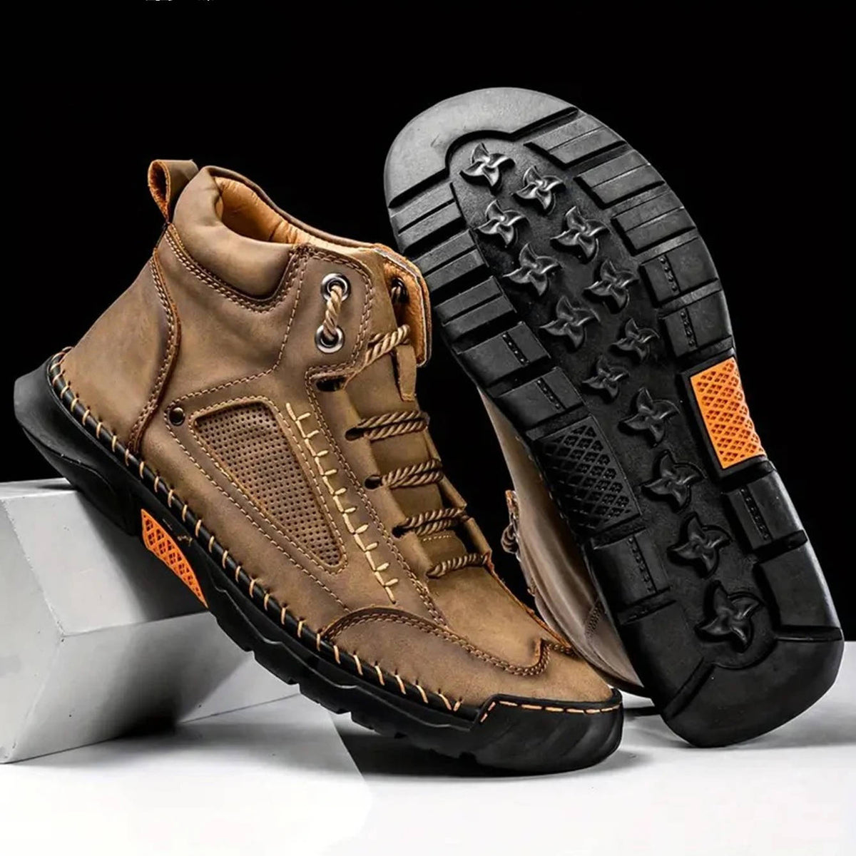 Men's Leather Hiking Boots