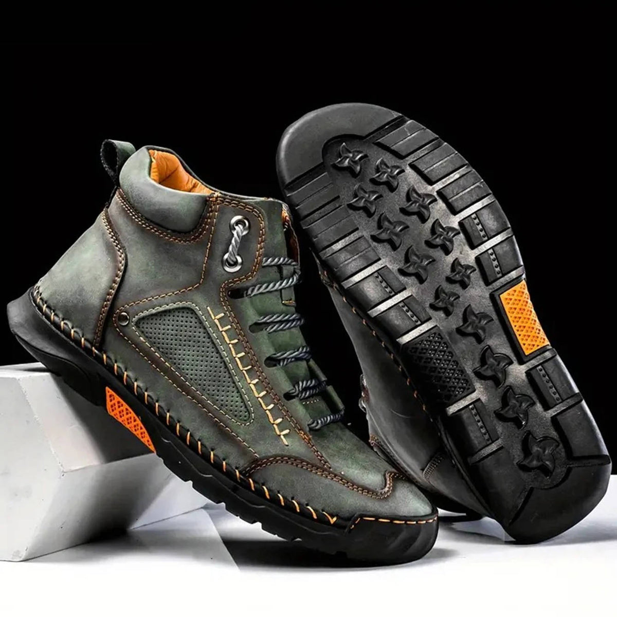 Men's Leather Hiking Boots