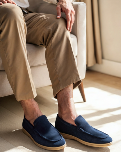 Men Suede Loafers
