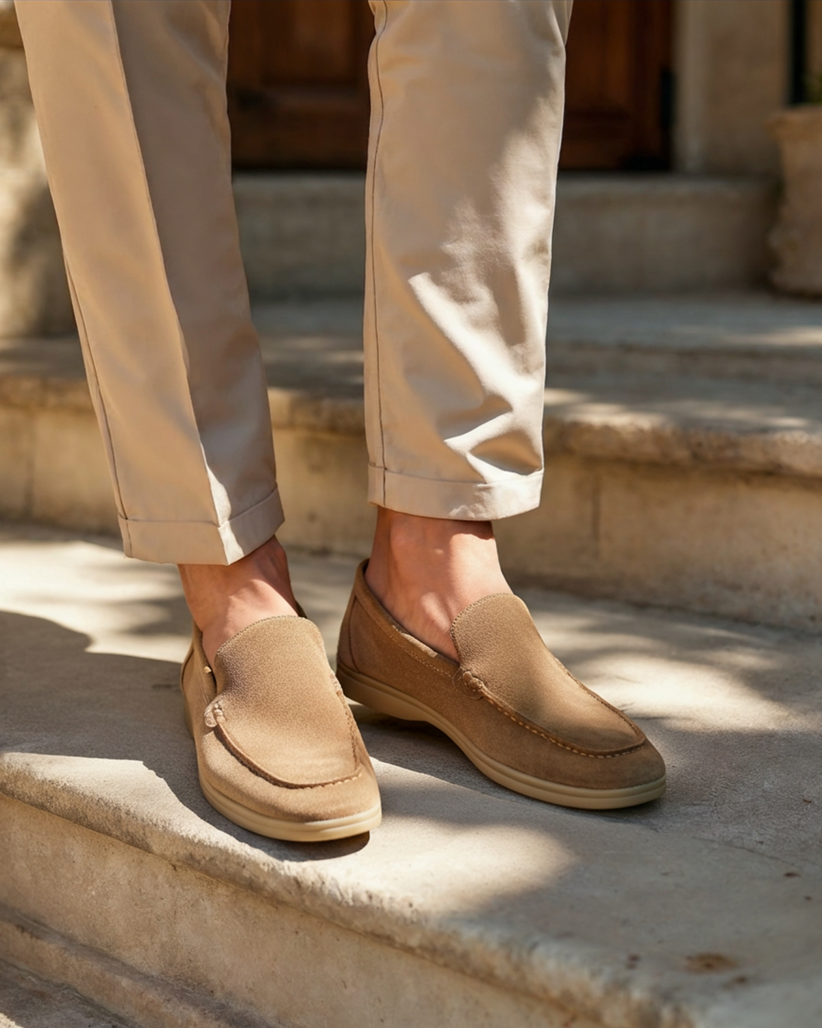 Men Suede Loafers