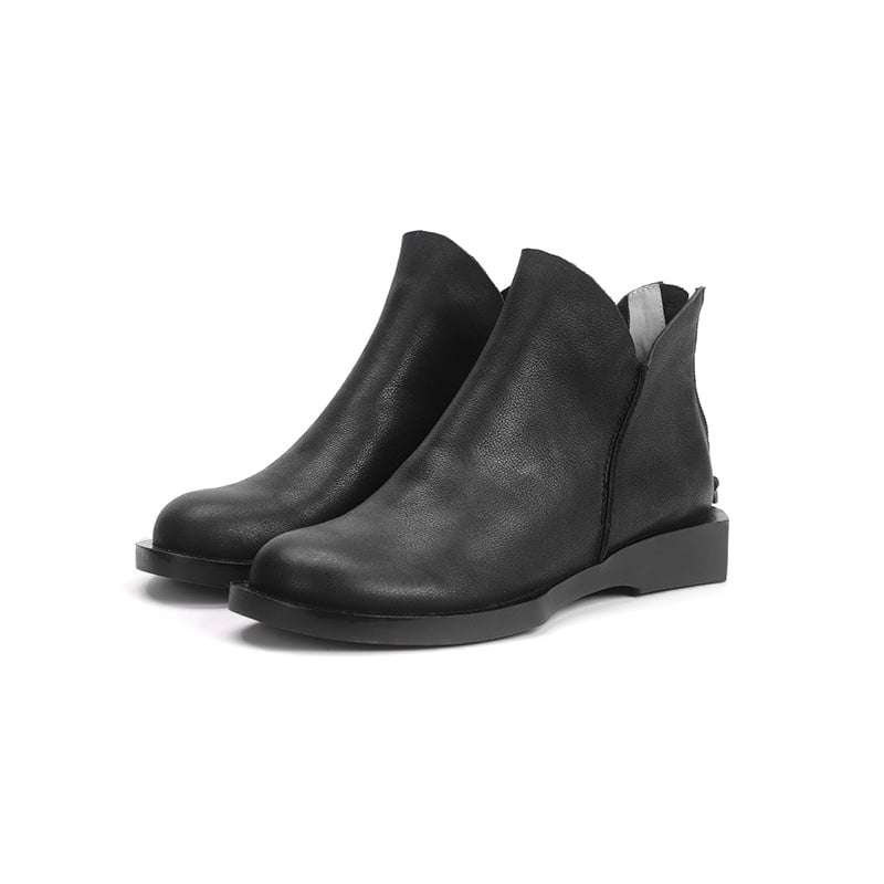 Leather Ankle Boots