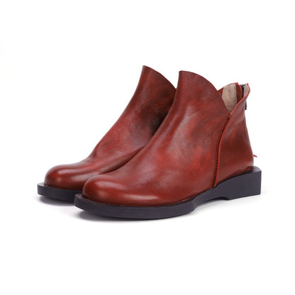 Leather Ankle Boots