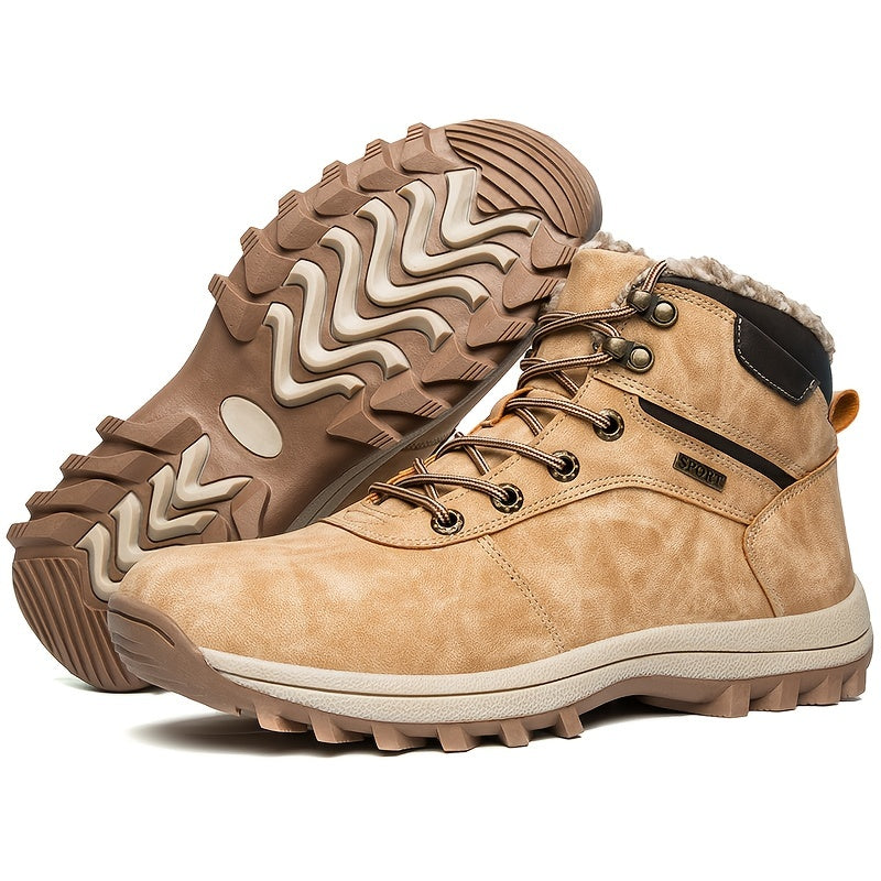 Men's Fleece-Lined Snow Boots
