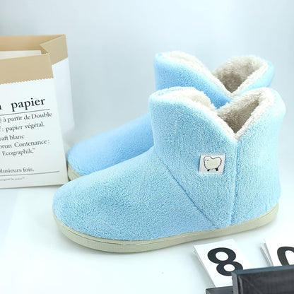 High-Top Fleece Slippers