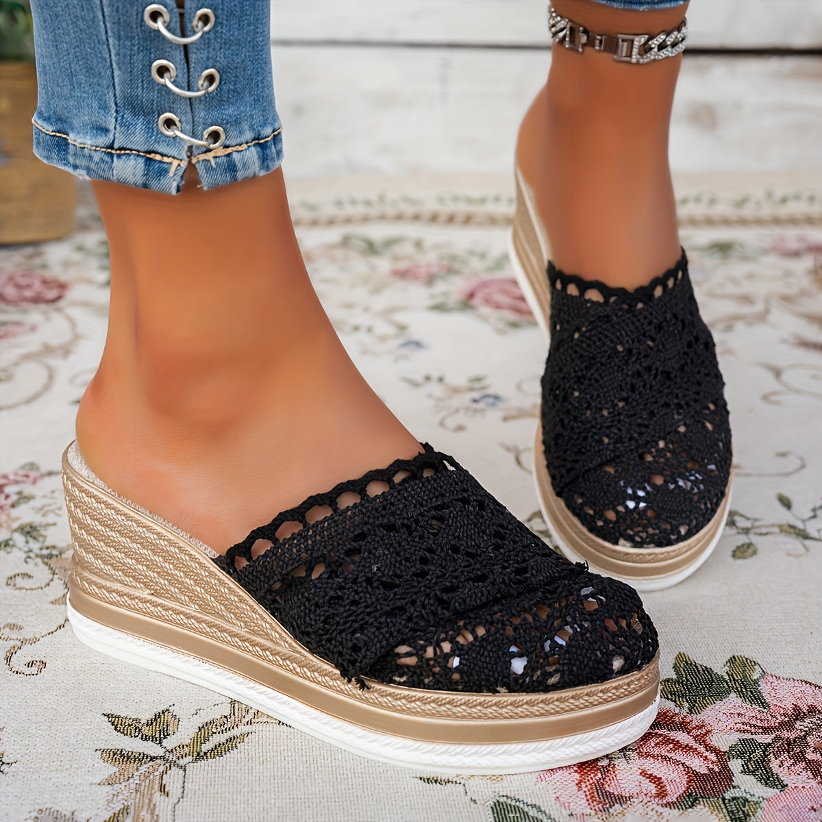 Espadrille Wedge Sandals