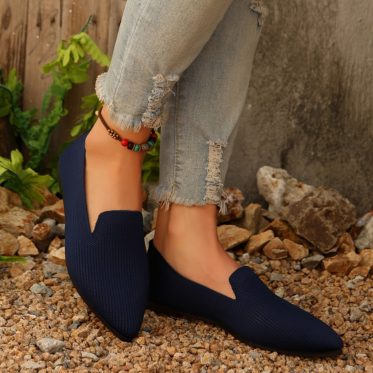 Slip Resistant Ballet Flats