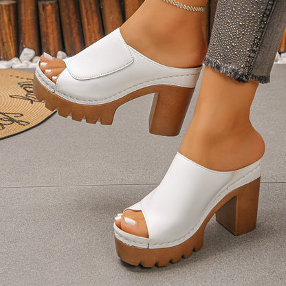 Chunky Comfort Heels