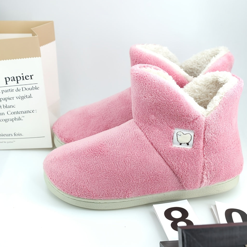 High-Top Fleece Slippers