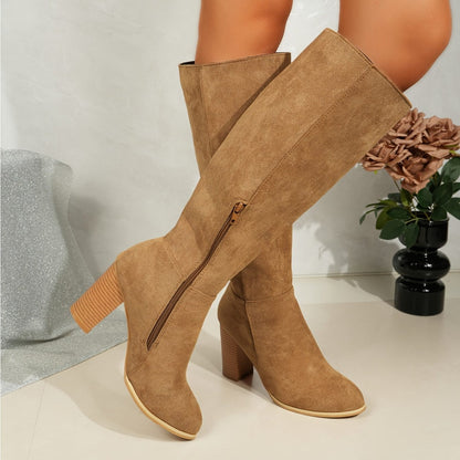 Wide Calf Knee-High Boots