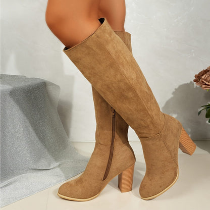 Wide Calf Knee-High Boots