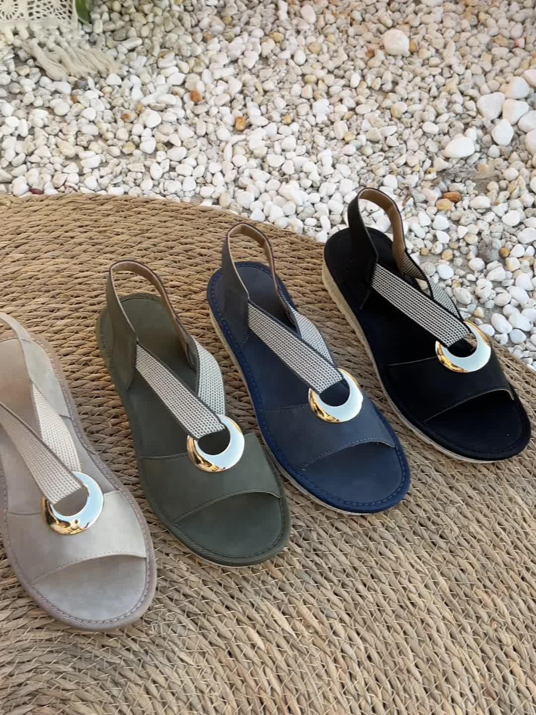 Orthopedic Comfort Flat Sandals