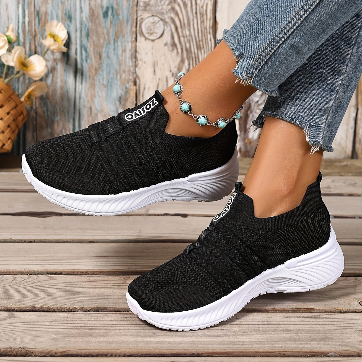 Slip-On Walking Shoes
