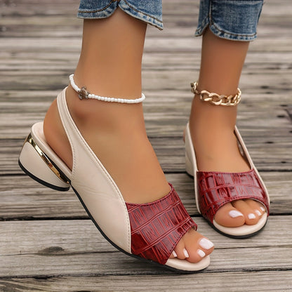 Open Toe Heeled Sandals