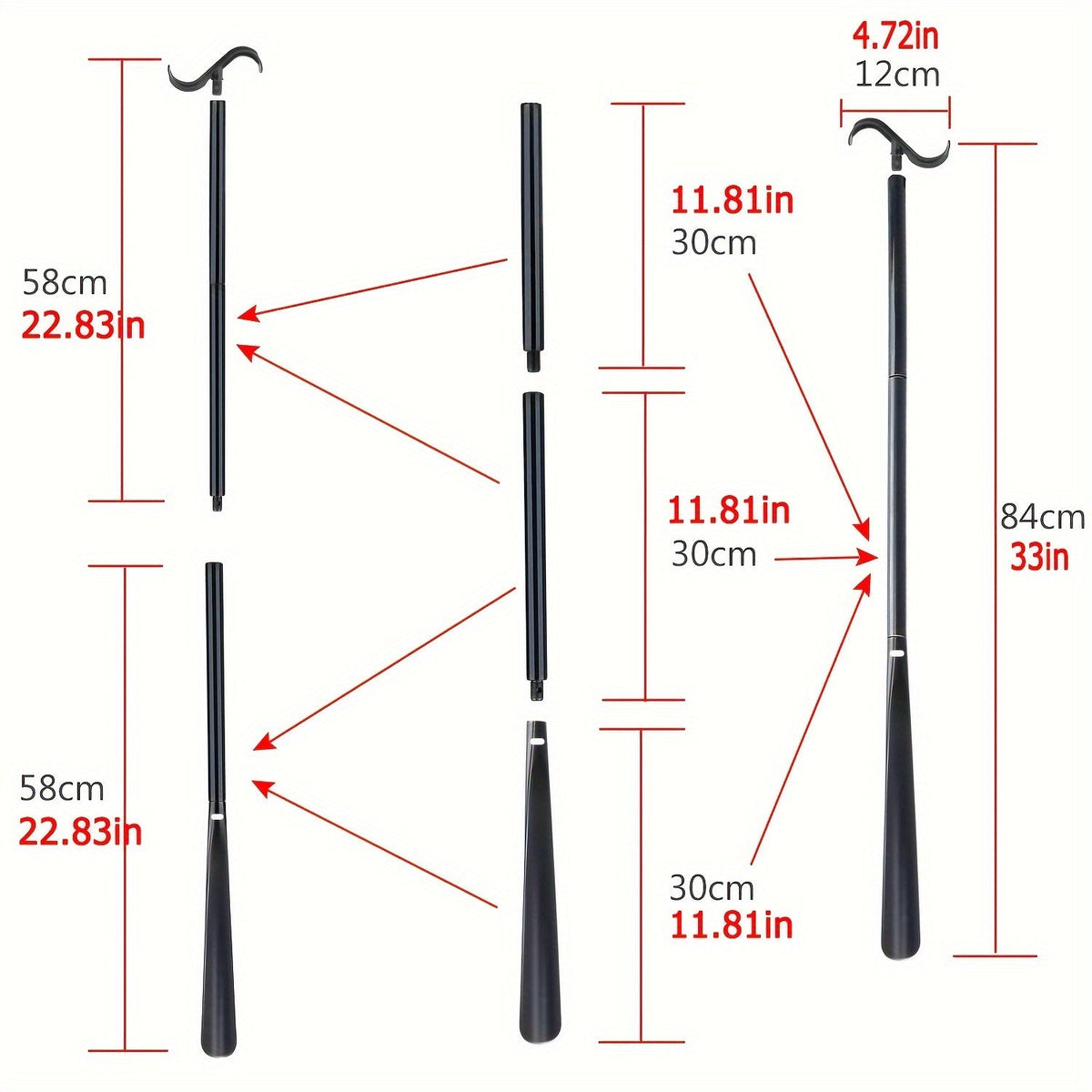 Long Handled Shoe Horn