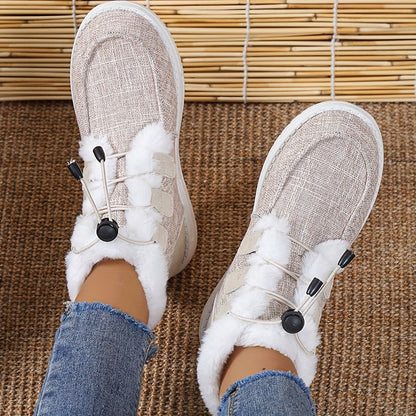 Fleece-Lined Winter Shoes