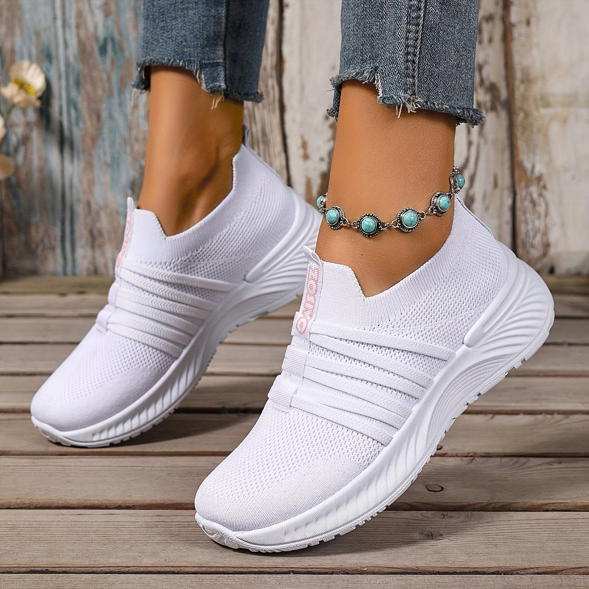 Slip-On Walking Shoes