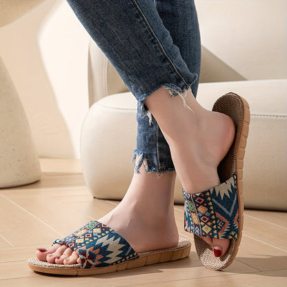 Boho Comfort Slides