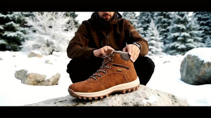Men's Fleece-Lined Snow Boots