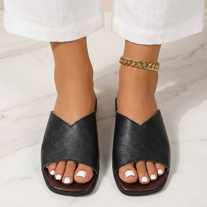 Leather Flats